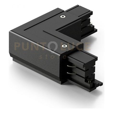 GBIC10- GIUNTO A "L" CONNETTORE DESTRO ELETTRICO-MECCANICO 220-240V PER SISTEMA BINARIO NERO