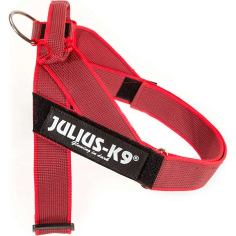 Rosso - Pettorina Julius K9 IDC Color & Gray Belt Harness Tg L misura 1 torace 63-85 cm peso 23-30 kg