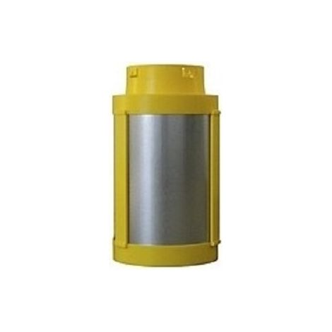 Atlantic – Piège à son 125mm pour VMC double flux – Acier galvanisé – Lot de 2 – Réduction du bruit pour confort acoustique (1/3)