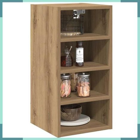 854174 Armoire suspendue 'Riga' Chêne artisanal 30 x 29,5 x 60 cm Bois d'ingénierie (1/5)