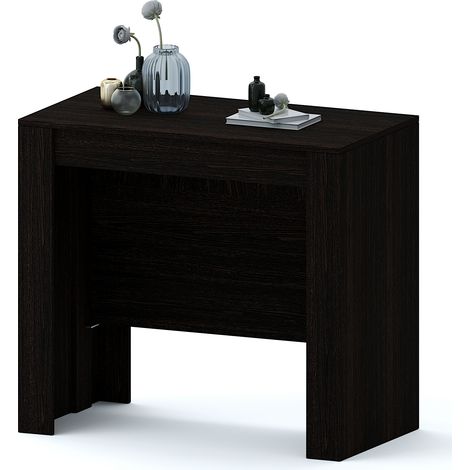 Tavolo Consolle Allungabile Oslo Plus Fino A 3 Metri, Tavolo 14 Posti Salvaspazio Multiposizione, Design Moderno Ed Elegante, Consolle Per Casa E Ufficio, 78 x 51 x 90 cm, Colore Wengè (1/5)