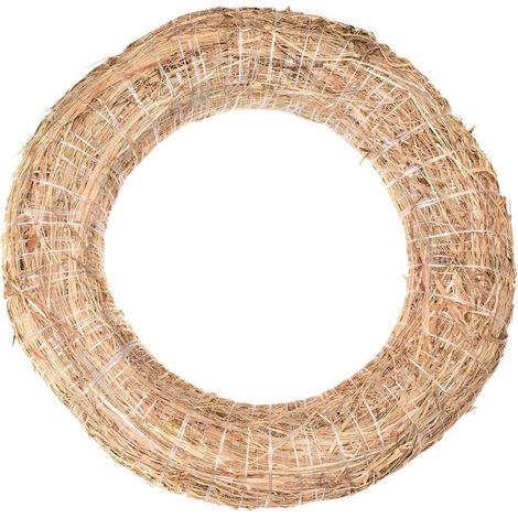 Glorex Strohkranz natur, Ø 40 cm Bastelmaterial