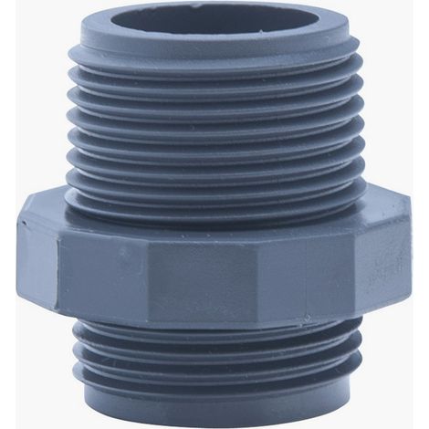 Raccord Pvc M/M  1 - RAIN IRRIGATION