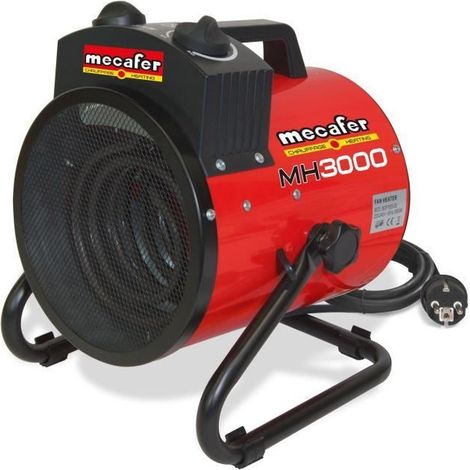 MECAFER Riscaldatore da cantiere soffiante elettrico 3000 W MH3000 (1/2)
