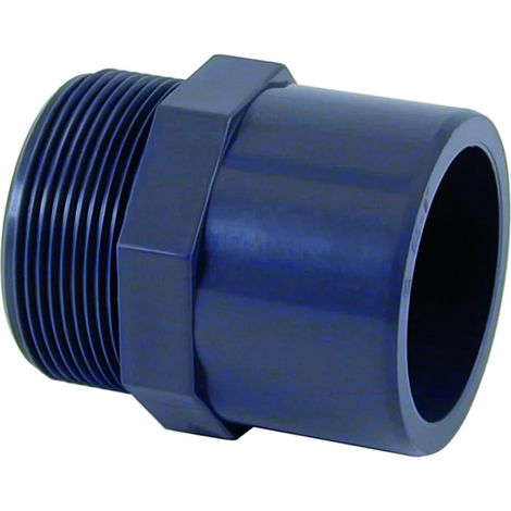 Raccord PVC Réduction, Manchon PVC 63-50mm x 1 1/2", PN10 (1/3)