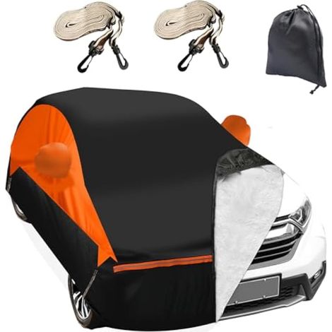Housses de voiture complètes pour Hyundai Ioniq 5 2021-2025, 6 couches en coton, imperméable, pluie, neige, UV, poussière, toutes saisons, respirante, protection contre la grêle (1/5)