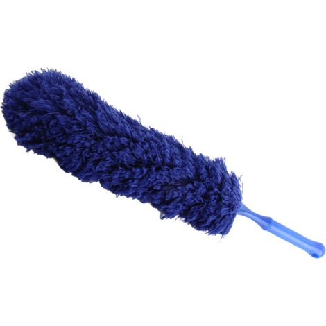 [Mikrofasertuch] [Antistatisches und waschbares Tuch] [Für verschiedene Oberflächen] [56 cm, Dunkelblau] (1/5)