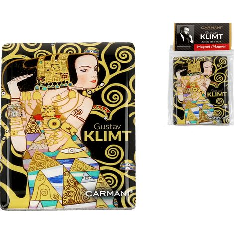 Kühlschrankmagnet Gustav Klimt, wartender dekorativer Magnet, Souvenir (1/3)