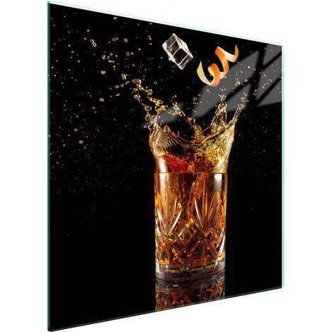 Protezione in vetro per piano cottura 50x52 Whisky (1/5)