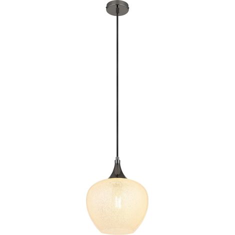 Globo - lámpara colgante - MAXY - blanco - vidrio - Ø 24cm - E27 (1/5)