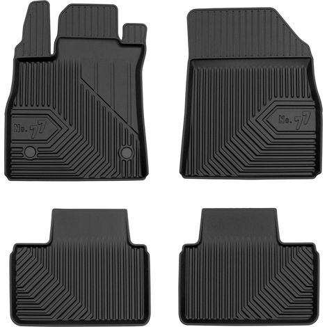 Tapis de Sol de Voiture pour Renault Talisman 2015-2020 Pre-FL TPE Noir 4Pcs (1/5)