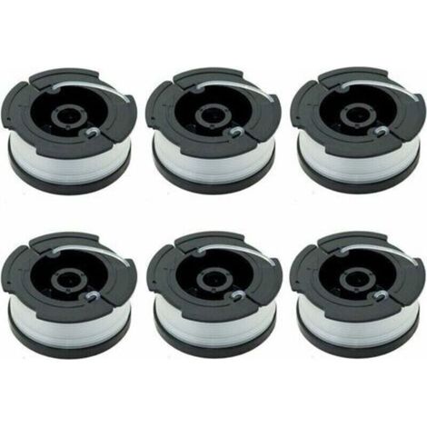 Lot de 6 bobines A6481 A6485 pour tondeuses Black Decker (1/5)