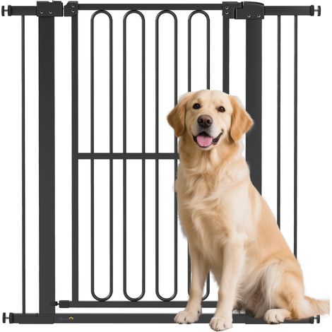 Chien garde porte barrière 76-104 cm sans perçage escalier HaMi (1/5)