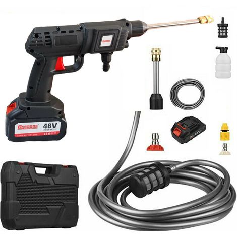 TRADE SHOP - Idropulitrice Portatile Multiuso A Batteria 48v Ad Acqua Alta Pressione Per Barca - (1/5)