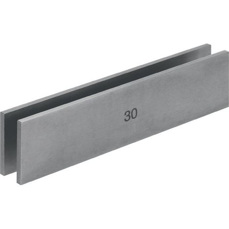Coppia di supporti paralleli Nr. 6349PP H30xW3xL125mm precisione AMF