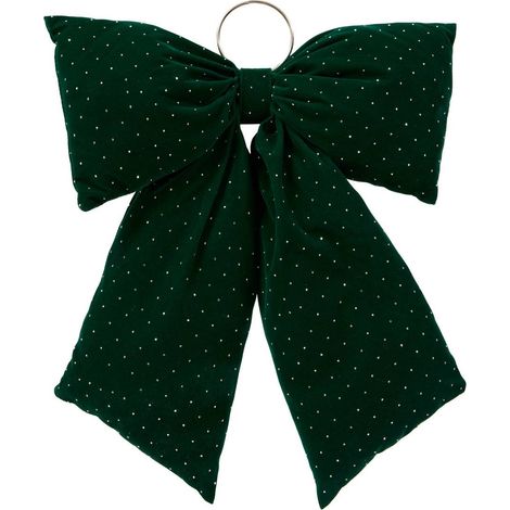 Fiocco trapuntato 46x38 verde - Feeric lights & christmas (1/2)
