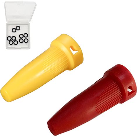 Yellow/Red Pressure Nozzle, Power Nozzle, SC Steam Engine Sealing Ring, Power Nozzle (1/5)