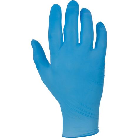 Gants jetables Nitrile RS PRO, taille 9, L x 100 gants ( Prix pour Boîte de 100 )