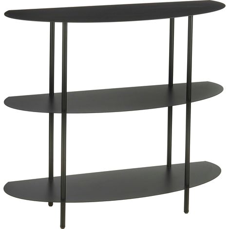 Mica Decorations Étagère Noir H81xl28xL90cm (1/5)