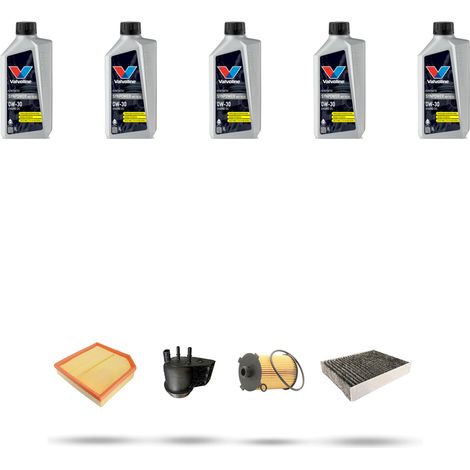 Kit tagliando 4 FILTRI e 5L OLIO compatibile con Volvo XC40 2.0 D4 Polestar 147Kw dal 2019 (1/5)
