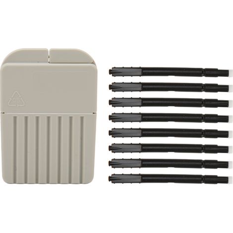 8pcs Filtres Anti-Cérumen ABS, Étanche Anti-Poussière, Protège-Oreilles Portables pour Nettoyage (1/5)