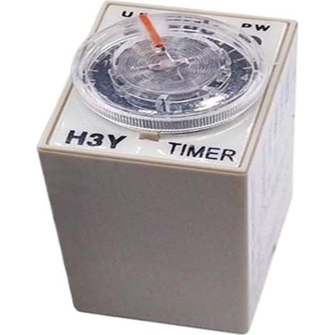 1 bouton rotatif pour temporisation à l'enclenchement (1/5)