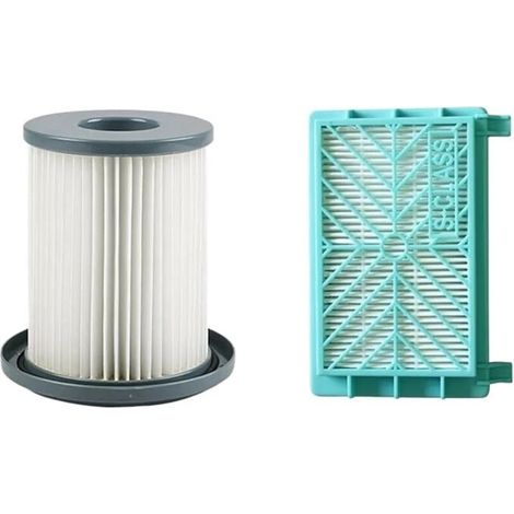 HEPA-Filterset + Schwamm für Rowenta Silence Force Cyclonic 4AAAA Staubsauger – Kompatibel mit RO7623EA/RO7634EA/RO7647EA/RO7663EA/RO7676EA/RO7681EA – 2 Stück (Modelle RO76xx) – ZR903701