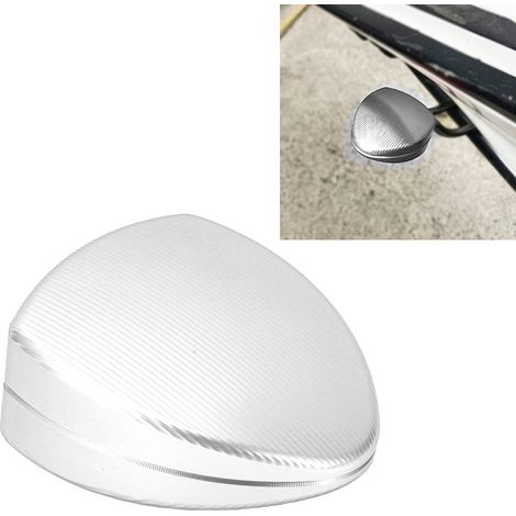 Plaque d'extension de béquille latérale moto en alliage d'aluminium antidérapante pour VESPA GTS 250 300 2013‑2020 argentée (1/5)