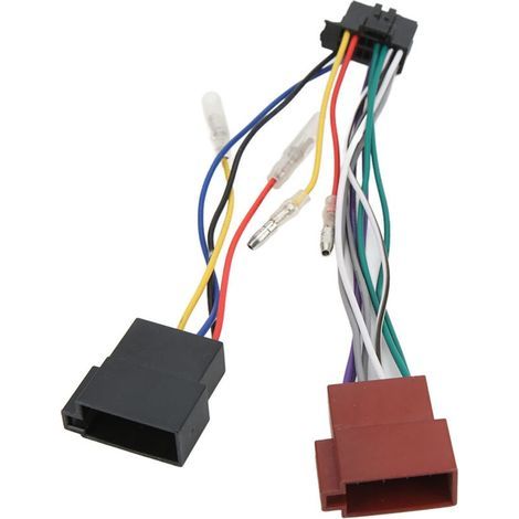 ISO-Adapterkabelbaum für drahtloses Autoradio, verlustfreier Ersatz für Pioneer AVH 270BT und AVH 280BT (1/5)