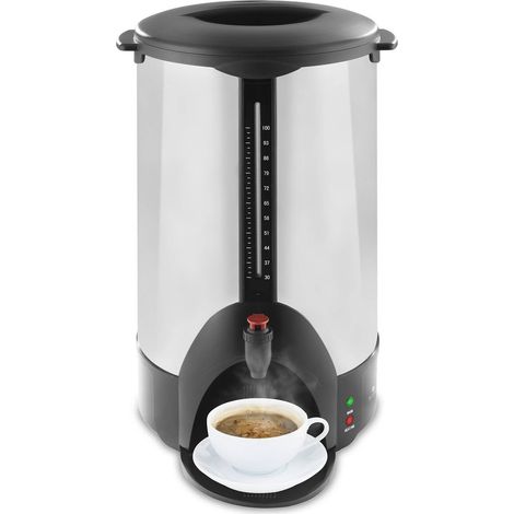 Cafetière et théière à percolation, double paroi, acier, 230 V, 16 L (1/6)