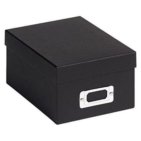 walther design scatole portaoggetti nere 10 x 15 cm Fun FB-115-B (1/4)