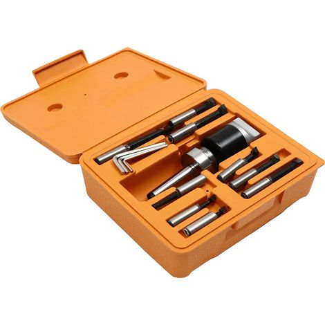 Conjunto de cabezal de mandrinar, precisión, compatibilidad versátil, color naranja. (1/2)