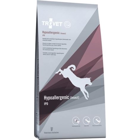 Trovet IPD Hypoall reich an Insekten für Hunde, 10 kg