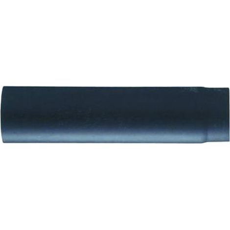 TUBO PORCELLANATO PESANTE PER STUFA NERO OPACO ø cm.14x50, mm.1,2 FER-136068