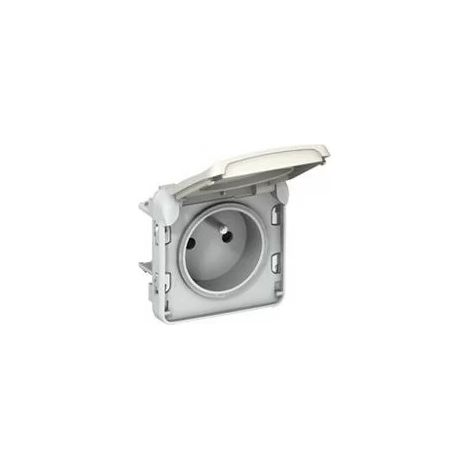 Legrand 069621 - 2P+E eclipse socket for modular plexo prog protection White - 16A 250v
