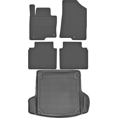 Hyundai i40 Kombi (2011-2020) - Juego de alfombrillas de goma para coche + alfombrilla para maletero