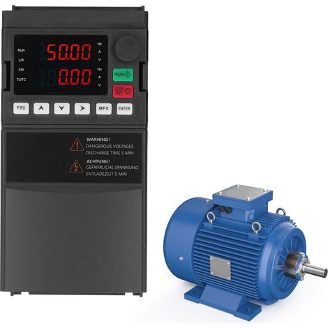 Onduleur vectoriel SAKO 3D 0,75 kW à usage général avec entrée monophasée 220 V et sortie triphasée 220 V (1/5)