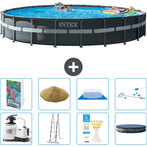 Intex Piscine Ultra XTR Ronde - 732x132 cm - 9-pièces  S580 (1/4)
