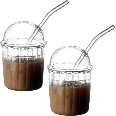 Lot de 25 à 26 gobelets en verre réutilisables de 44 cl (15 oz) pour la maison, le bureau ou le bar. (1/4)