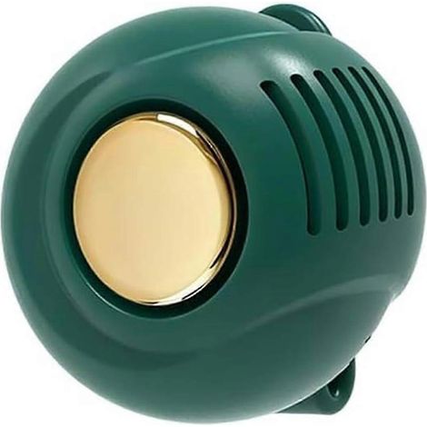 Ventilateur portable silencieux rotatif 360° rechargeable 3 vitesses longue autonomie puissant extérieur voyages bureau domicile vert olive (1/5)