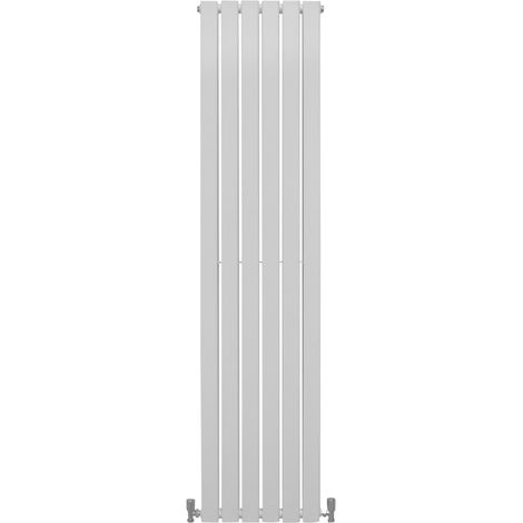 Radiadores de Panel Plano Diseñador 1800x420mm Blanco Brillante Calefacción Central Calefactor Horizontal Montaje Pared para Cocina Salón o Baño Cepillo Limpieza Kit Reparación GRATIS Garantía 15 Años