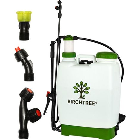 BIRCHTREE 12L Manual Knapsack Backpack Sprayer