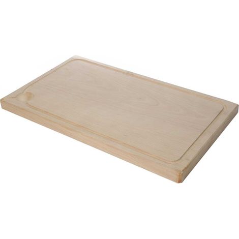 Planche Bois Rigole PRO.- 60X40X4 cm - Matériel CHR Pro