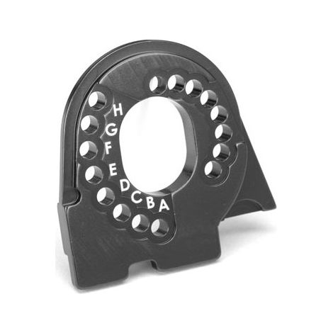 TRX-4 Gray Aluminum Motor Mount Plate
