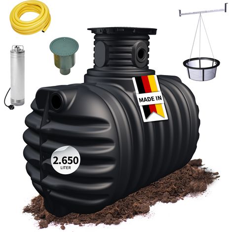Wasserrückgewinnungstank zum eingraben 2650 l - Graf - 295311 (1/5)