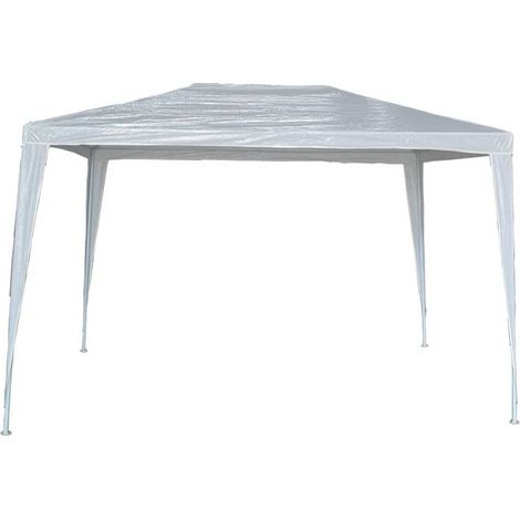 GAZEBO 'MACON' mt 3 x 3 - colore bianco - seconda scelta