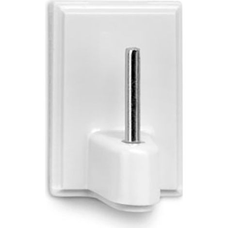 GANCIO ADESIVO BIANCO PER TENDE L.4 (1/2)