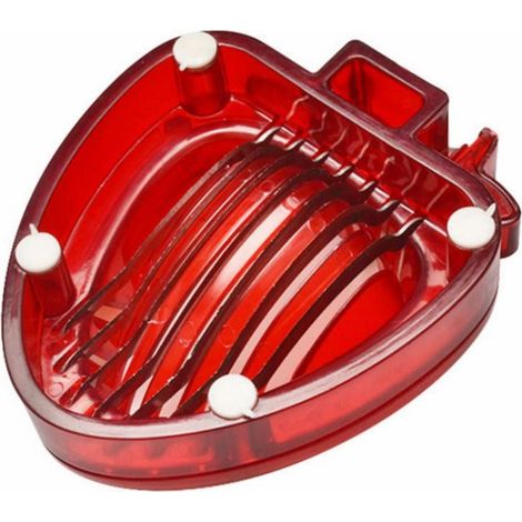 Coupe-Fraise - Acier Inoxydable - Pour Fraises Fraîches - Usage Cuisine Maison - 1 Pièce (1/5)