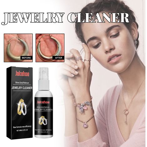Reinigungs- und Pflegelösung für Gold- und Silberschmuck, Uhren und Diamantringe – Fleckenentferner und antioxidativer Reiniger – 60 ml -- BIEMMEDUE (1/5)