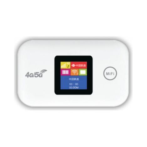 Point d'accès Wi-Fi mobile KuWFi 4G LTE déverrouille les appareils hotspot Wi-Fi Routeur WiFi portable avec emplacement pour carte SIM, adapté au routeur de voyage mobile-Chrom (1/5)